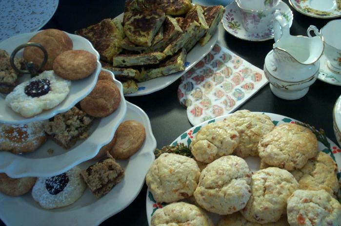 Fratade Espanol, Scones & Assorted Cookies